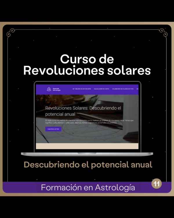 Curso de Revoluciones Solares