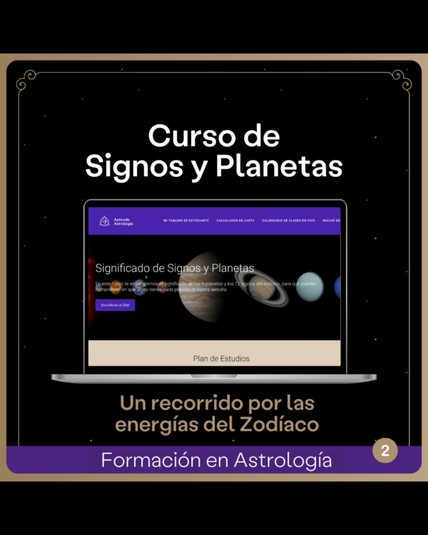 Curso de Signos y Planetas