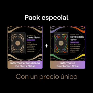 Combo Carta Natal + Revolución Solar - Ebooks personalizados